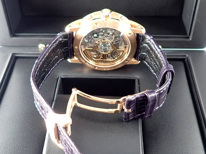 Audemars Piguet CODE11.59 by Audemars Piguet Ref.26390OR.OO.A616CR.01 Purple Dial Unused code1159