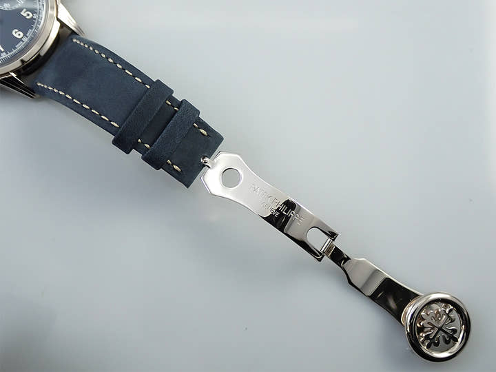 パテックフィリップ コンプリケーション クロノグラフ Ref.5172G-001 ホワイトゴールド ブルー文字盤