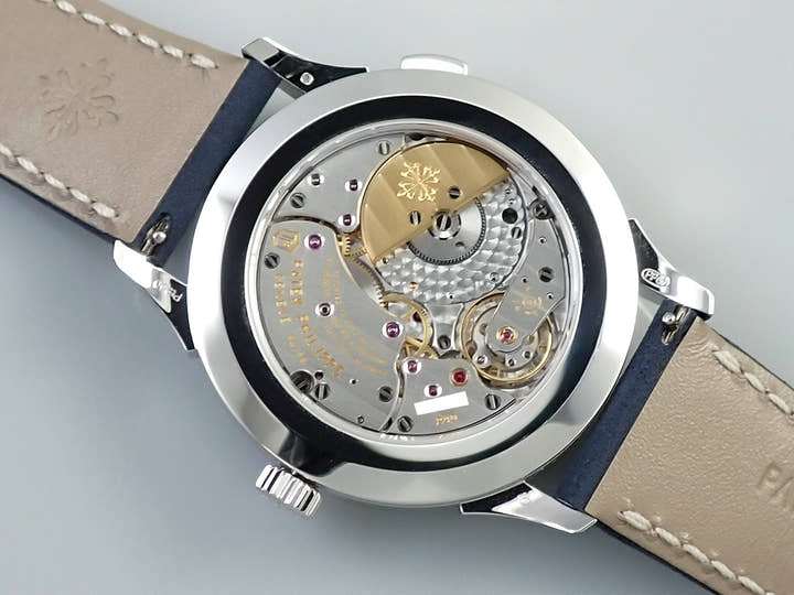 パテックフィリップ コンプリケーション ワールドタイム Ref.5230P-001 プラチナ ブルー文字盤