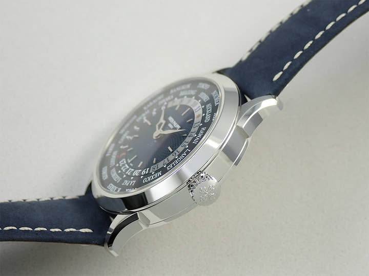 パテックフィリップ コンプリケーション ワールドタイム Ref.5230P-001 プラチナ ブルー文字盤