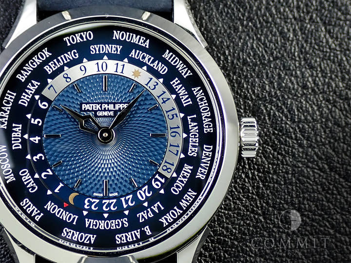 パテックフィリップ コンプリケーション ワールドタイム Ref.5230P-001 プラチナ ブルー文字盤