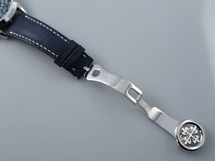 パテックフィリップ コンプリケーション ワールドタイム Ref.5230P-001 プラチナ ブルー文字盤