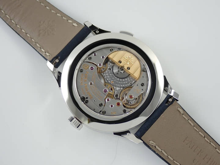 パテックフィリップ コンプリケーション ワールドタイム Ref.5230P-001 プラチナ ブルー文字盤