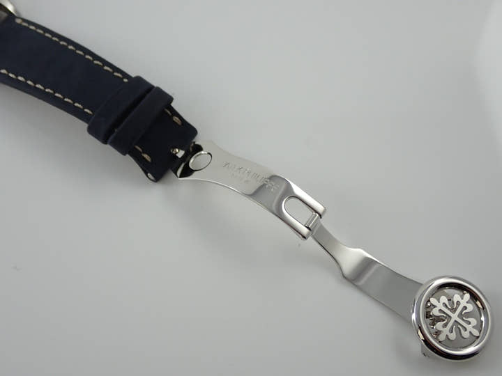 パテックフィリップ コンプリケーション ワールドタイム Ref.5230P-001 プラチナ ブルー文字盤