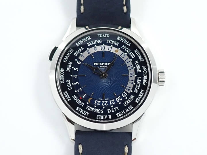 パテックフィリップ コンプリケーション ワールドタイム Ref.5230P-001 プラチナ ブルー文字盤