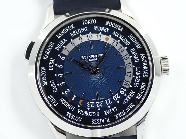 パテックフィリップ コンプリケーション ワールドタイム Ref.5230P-001 プラチナ ブルー文字盤