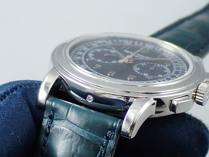 パテックフィリップ コンプリケーション クロノグラフ Ref.5070P-001 プラチナ ブルー文字盤