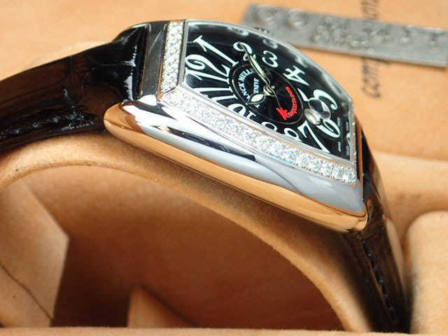 Franck Muller Conquistador Ref.8005LD1R Black Dial Used conquista-2