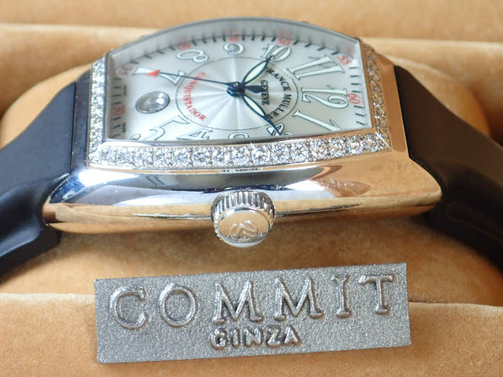 Franck Muller Conquistador Ref.8005SCD1R Silver Dial Used Conquista