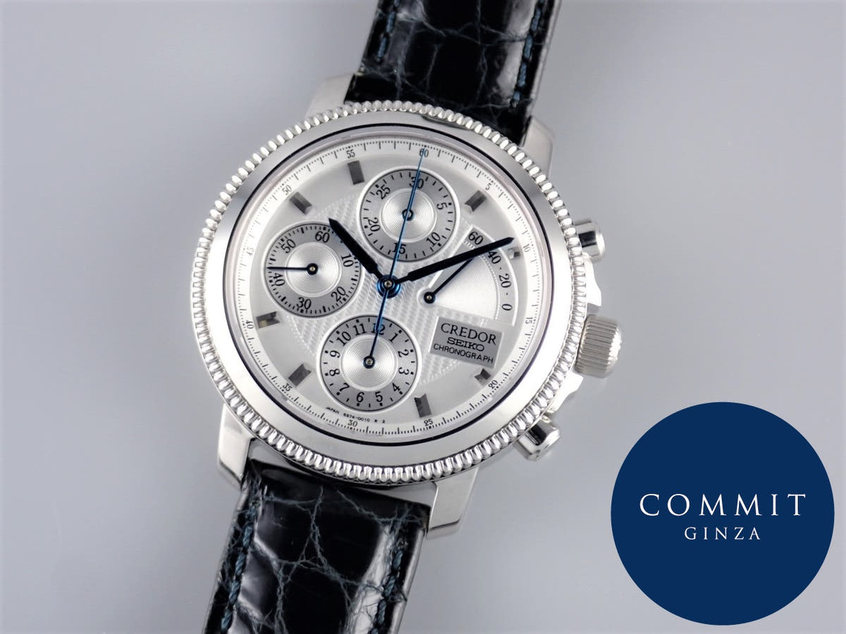 セイコー クレドール Ref.GBBH999 シルバー文字盤 中古 credor