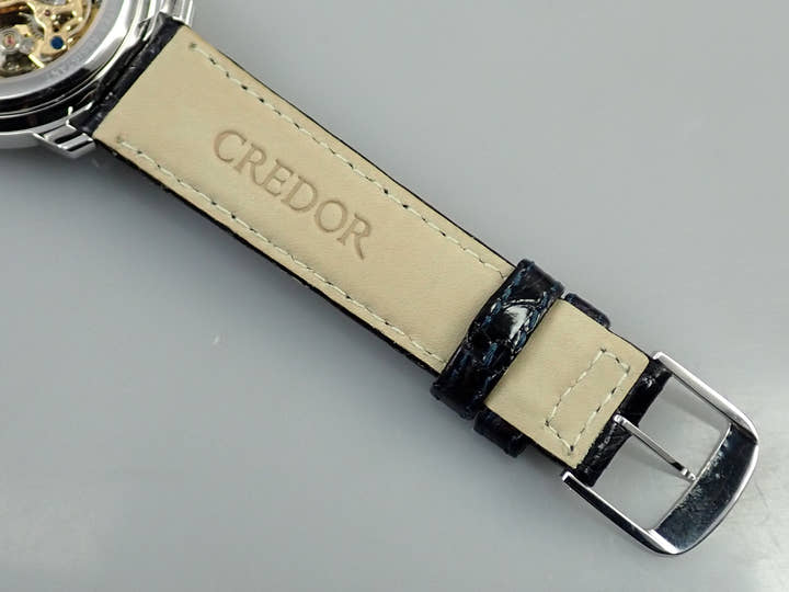 セイコー クレドール メカニカル クロノグラフ 40本限定モデル Ref.GBBL997 スケルトン&シェルインダイヤル文字盤 中古 R5VF5F20