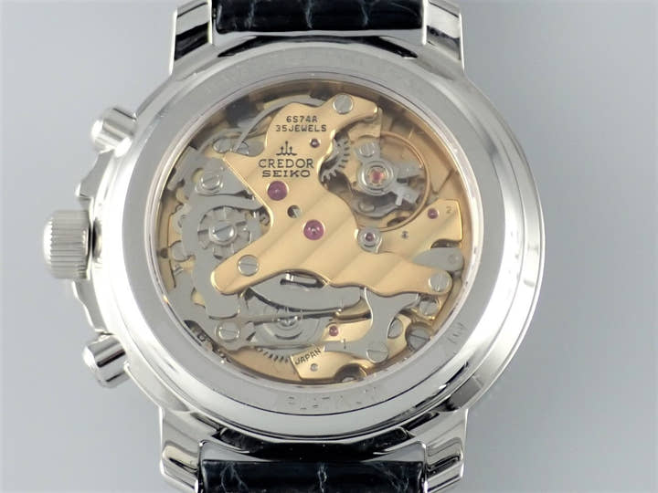 セイコー クレドール Ref.GBBH999 シルバー文字盤 中古 credor