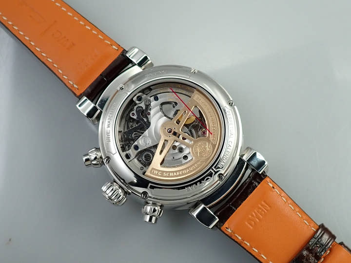 IWC ダヴィンチ パーペチュアル カレンダー クロノグラフ Ref.IW392103 グレー文字盤 美品 442A176T