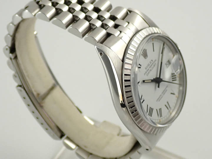 ロレックス デイトジャスト Ref.16030 ステンレススチール ホワイト文字盤 ジュビリーブレスレット