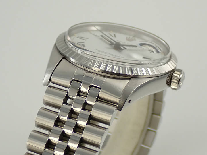 ロレックス デイトジャスト Ref.16030 ステンレススチール ホワイト文字盤 ジュビリーブレスレット