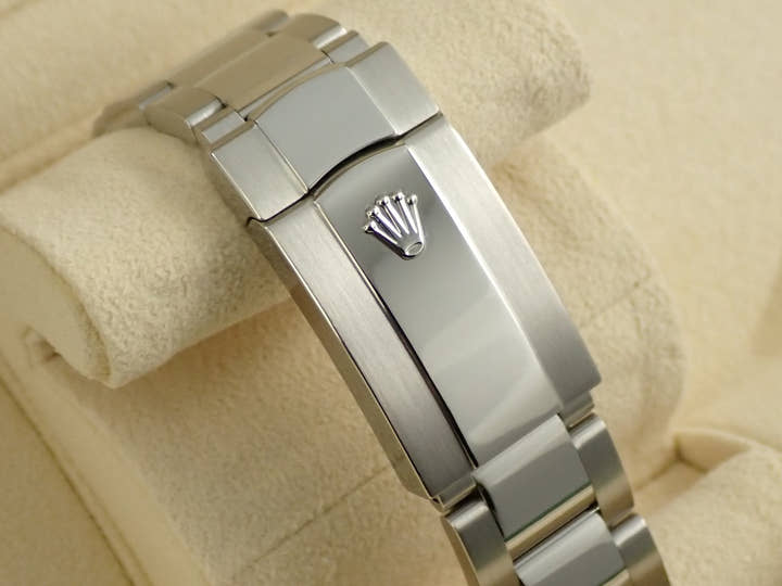 Rolex Datejust 36 Ref. 116244 Stainless Steel/White Gold Silver Computer Dial with 10 Diamond Hour Markers