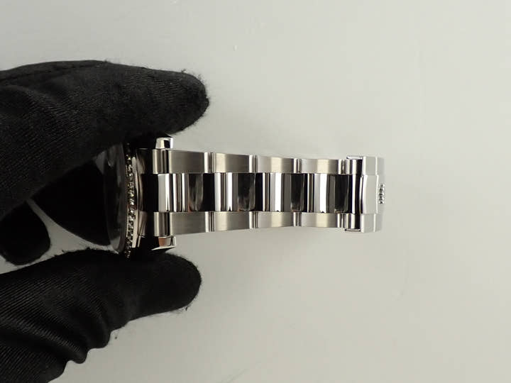 Rolex Datejust 36 Ref. 116244 Stainless Steel/White Gold Silver Computer Dial with 10 Diamond Hour Markers