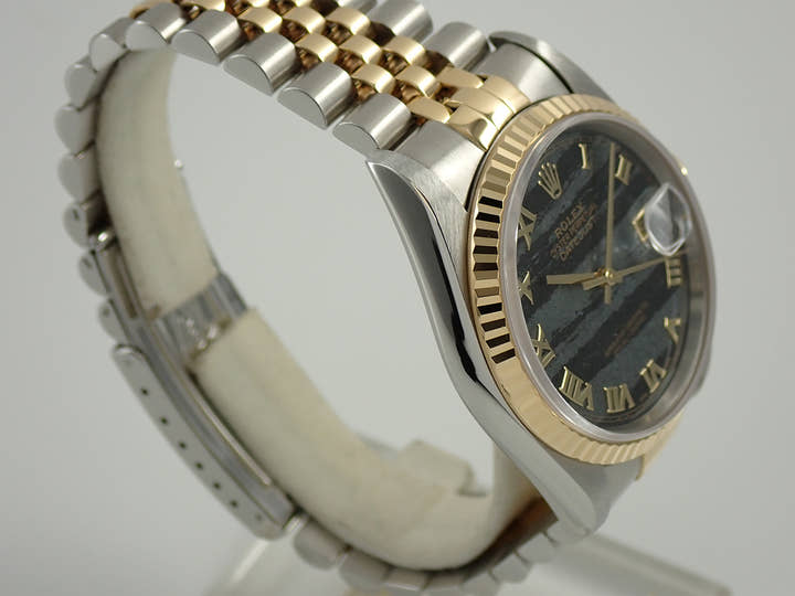 ロレックス デイトジャスト36 Ref.16233 ステンレススチール/イエローゴールド フェライト文字盤 ジュビリーブレスレット