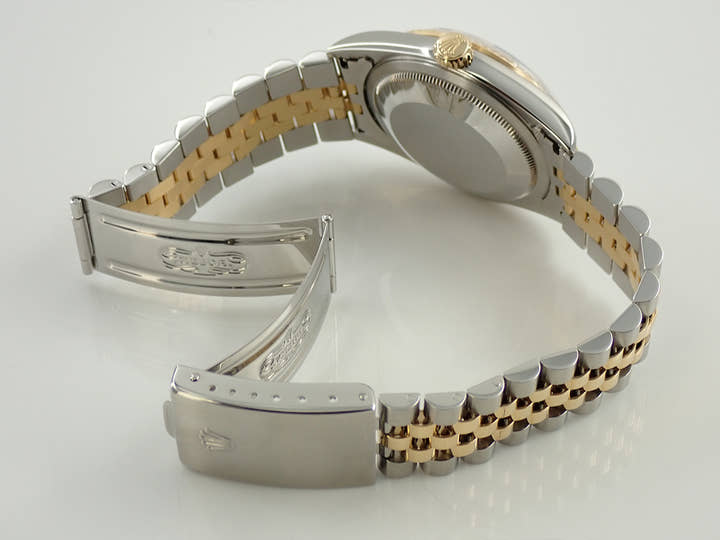 ロレックス デイトジャスト36 Ref.16233 ステンレススチール/イエローゴールド フェライト文字盤 ジュビリーブレスレット