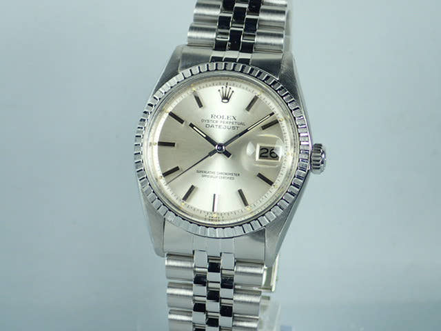 Rolex Datejust Ref. 1603 Silver Dial, Pre-owned (datejust-101) Jubilee Bracelet