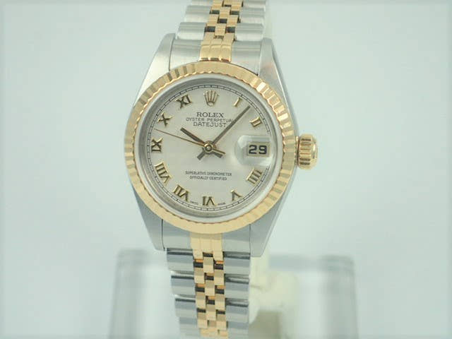 ロレックス デイトジャスト Ref.69173 ピラミッドローマン文字盤 中古 datejust-117 ジュビリーブレスレット
