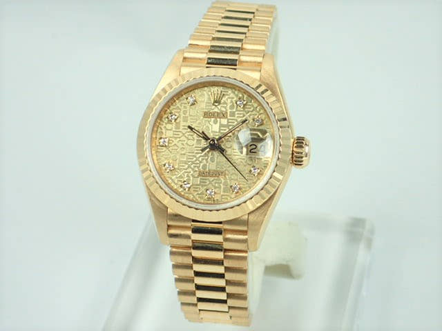 ロレックス デイトジャスト Ref.69178G コンピューター文字盤 中古 datejust-125 プレジデントブレスレット