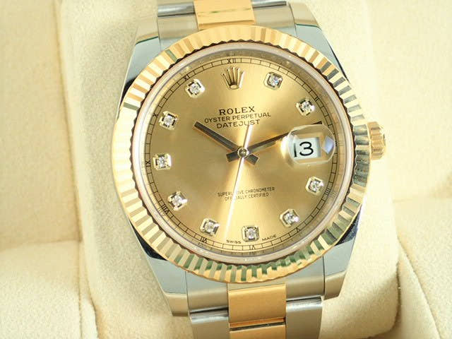 ロレックス デイトジャスト Ref.126333G シャンパン文字盤 中古 datejust-128