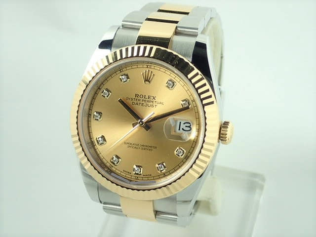 ロレックス デイトジャスト Ref.126333G シャンパン文字盤 中古 datejust-128