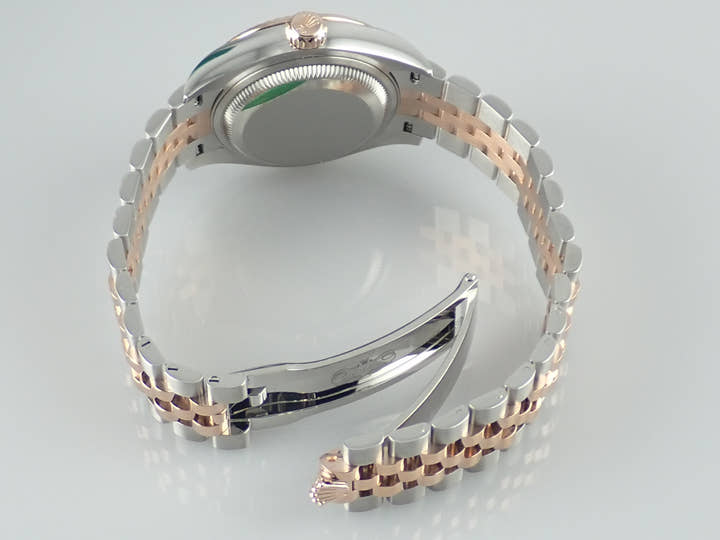 ロレックス デイトジャスト28 Ref.279171 ホワイトシェル文字盤 未使用 datejust-140 ジュビリーブレスレット