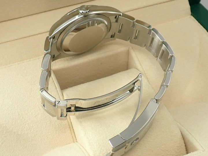 Rolex Datejust 36 Ref. 126200 Stainless Steel Bright Blue Dial