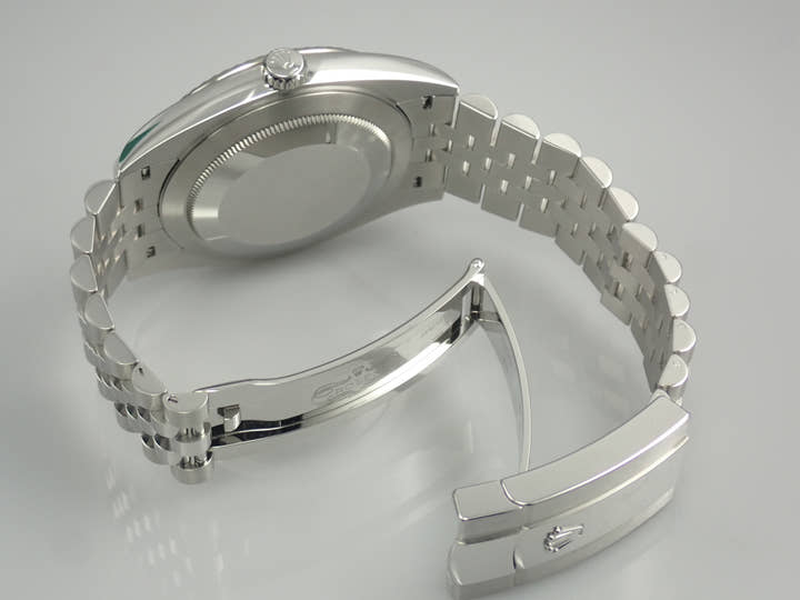 Rolex Datejust 41 Ref. 126334G Stainless Steel/White Gold Bright Blue Dial Jubilee Bracelet Pre-owned UAW71U0U