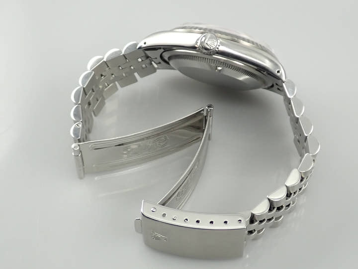 ロレックス デイトジャスト36 Ref.16234 ステンレススチール/ホワイトゴールド アイボリー文字盤 ジュビリーブレスレット