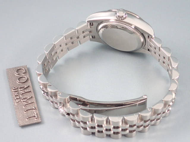 ロレックス デイトジャスト Ref.179174 ホワイトローマン文字盤 中古 datejust-17 ジュビリーブレスレット