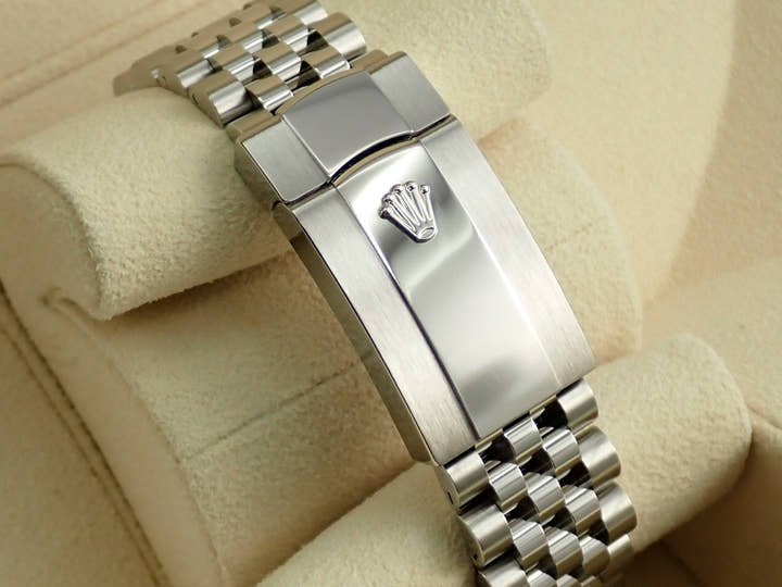 ロレックス デイトジャスト36 Ref.126200 ステンレススチール ブライトブルー文字盤 ジュビリーブレスレット