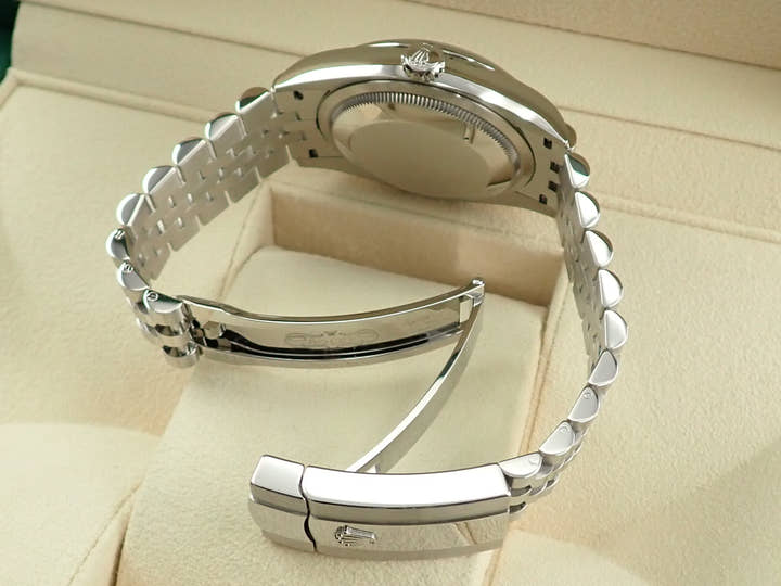 ロレックス デイトジャスト36 Ref.126200 ステンレススチール ブライトブルー文字盤 ジュビリーブレスレット