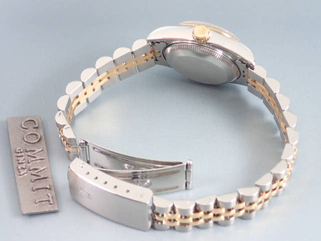 ロレックス デイトジャスト Ref.69173G ブラック文字盤 中古 datejust-19 ジュビリーブレスレット
