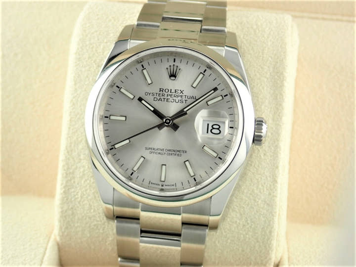 ロレックス デイトジャスト36 Ref.126200 シルバー文字盤 中古 datejust-194