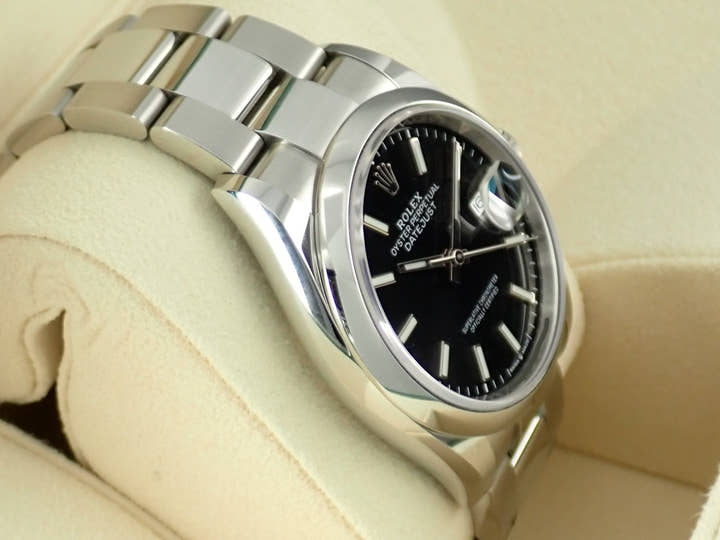 ロレックス デイトジャスト36 Ref.126200 ブラック文字盤 美品 datejust-208