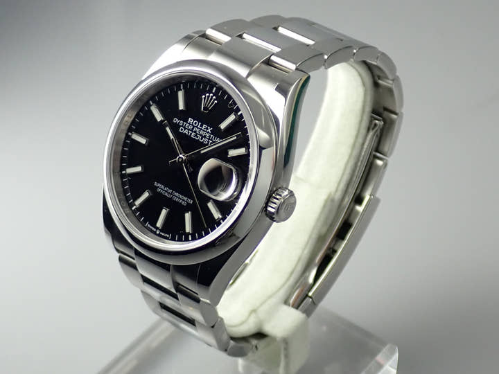 ロレックス デイトジャスト36 Ref.126200 ブラック文字盤 美品 datejust-219