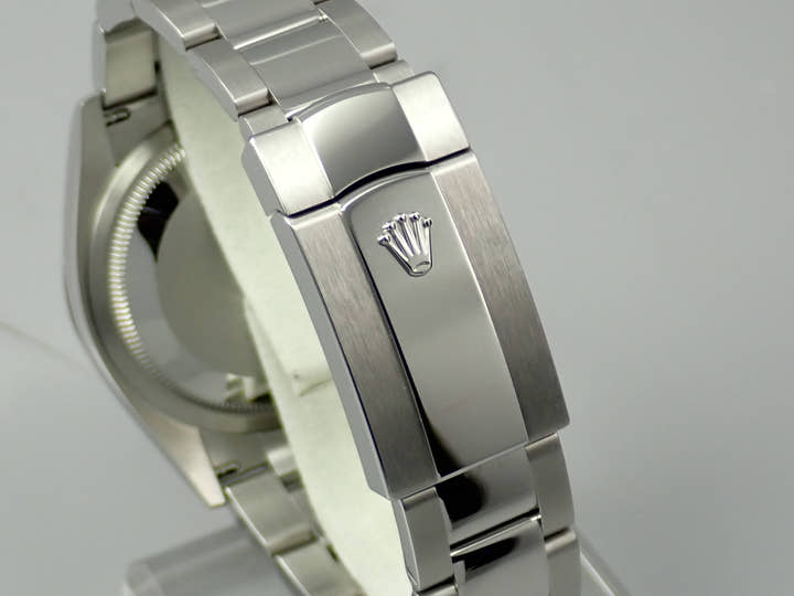 ロレックス デイトジャスト36 Ref.126234 ステンレススチール/ホワイトゴールド スレート文字盤 オイスターブレスレット