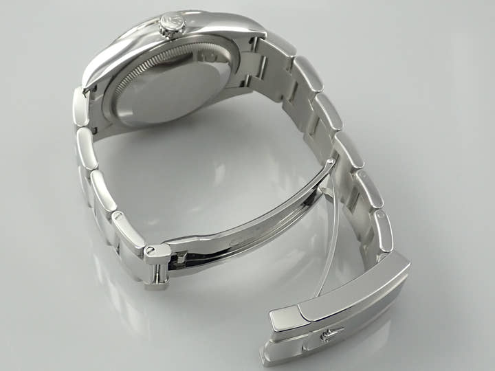 ロレックス デイトジャスト36 Ref.126234 ステンレススチール/ホワイトゴールド スレート文字盤 オイスターブレスレット