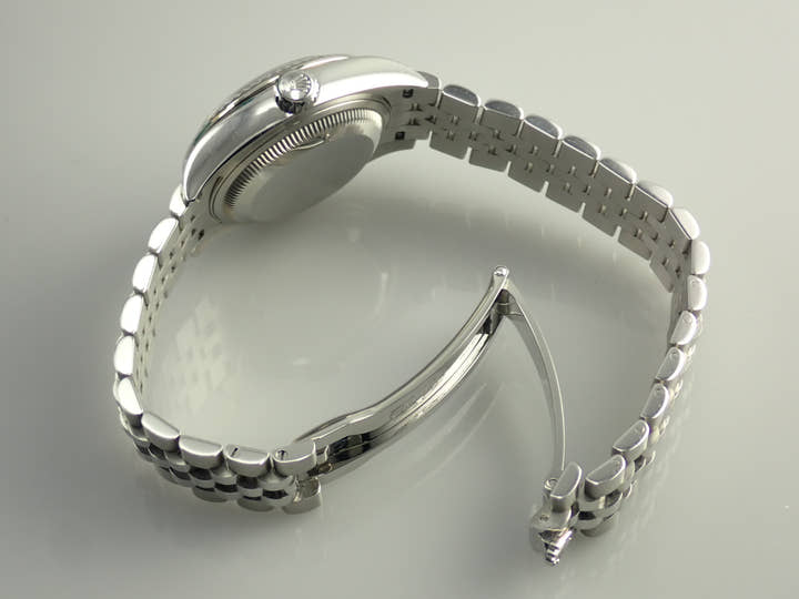 ロレックス デイトジャスト28 Ref.279174 ステンレススチール/ホワイトゴールド ダークグレー文字盤 ジュビリーブレスレット