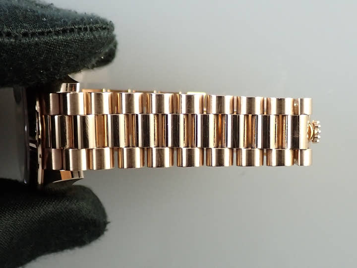 Rolex Datejust 28 Ref. 279175G Everose Gold with Diamond Chocolate Dial and Jubilee Bracelet