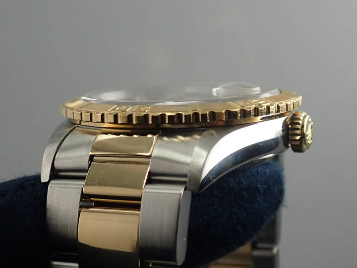 ロレックス デイトジャスト サンダーバード Ref.16263G ステンレススチール/イエローゴールド ブルーグラデーションx10Pダイヤ文字盤