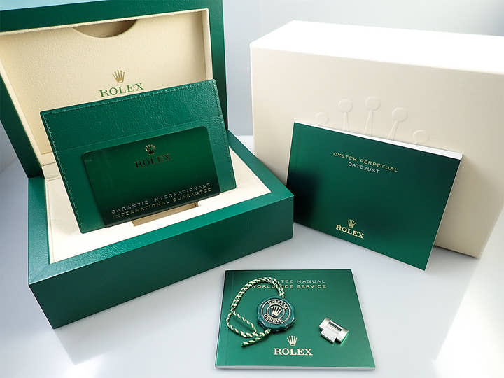 ロレックス デイトジャスト41 Ref.126334 ステンレススチール/ホワイトゴールド ブラックx10Pダイヤ文字盤