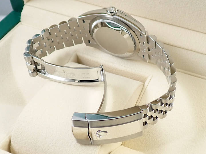 ロレックス デイトジャスト36 Ref.126234 ステンレススチール/ホワイトゴールド シルバー文字盤 ジュビリーブレスレット