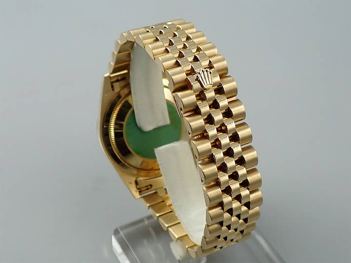 ロレックス デイトジャスト36 Ref.16238 イエローゴールド ブルー文字盤 ジュビリーブレスレット