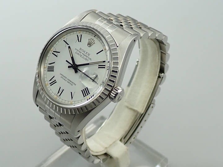 ロレックス デイトジャスト Ref.16030 ステンレススチール ホワイト文字盤 ジュビリーブレスレット