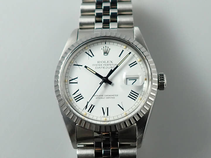 ロレックス デイトジャスト Ref.16030 ステンレススチール ホワイト文字盤 ジュビリーブレスレット