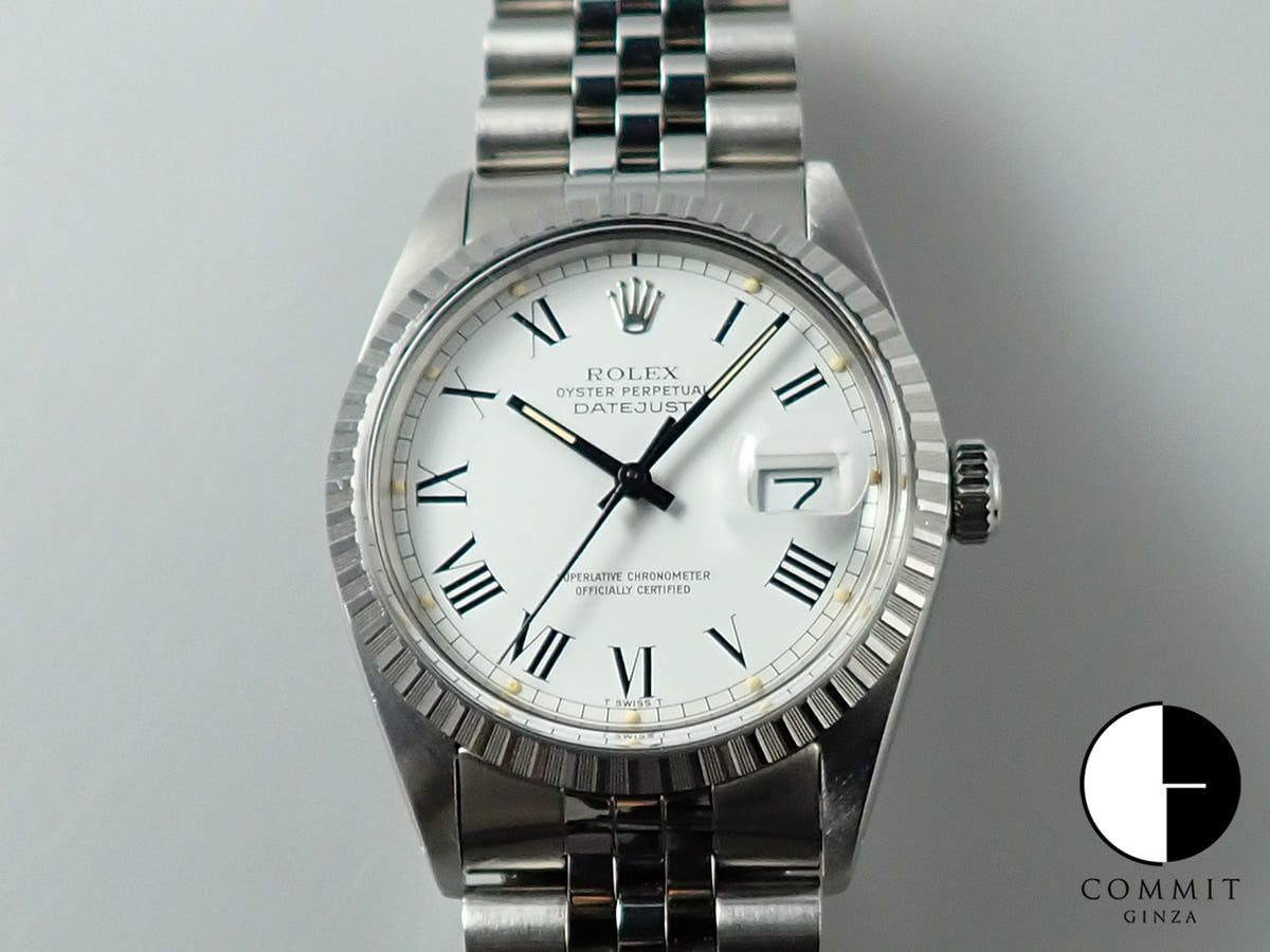 ロレックス デイトジャスト Ref.16030 ステンレススチール ホワイト文字盤 ジュビリーブレスレット